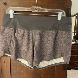 Lululemon Speed Up Shorts, Size 8. Heather Gray. 4” inseam.